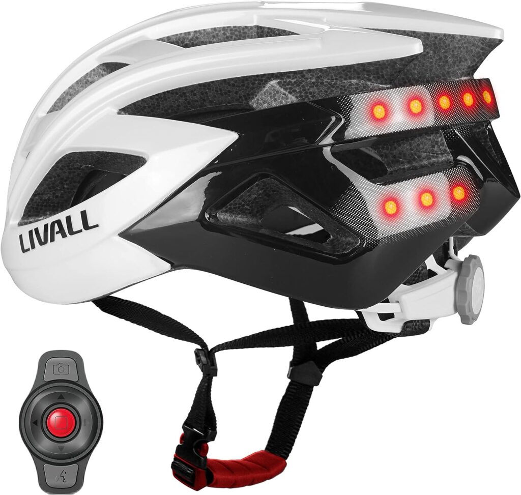 Smart bike helmets with built-in Lights and Turn Signals